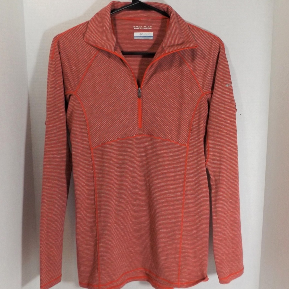Columbia Women's 3/4 Zip Knit Pullover Top S/P